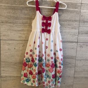 Floral dress girls size 5